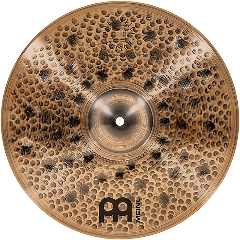 MEINL Pure Alloy Custom Extra Thin HiHat Cymbals Pair 15 in.