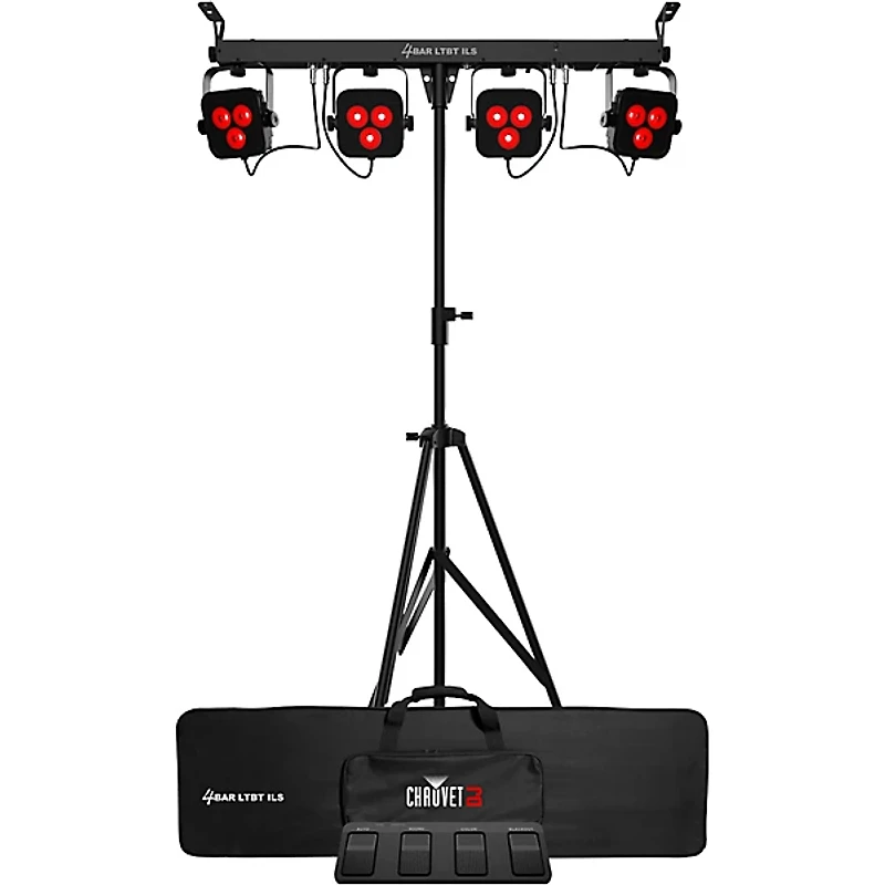 CHAUVET DJ 4BAR LTBT ILS LED Wash Light Effect System With Bluetooth