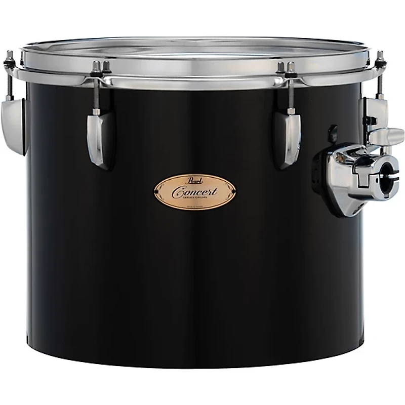 Pearl PTE Concert Series Single Head 12" Tom With BT3 & 7/8" Receiver 12 x 10 in. Midnight Black