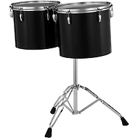 Pearl PTE Concert Series Single Head 13" & 14" Tom Set With BT3 & 7/8" Receiver and T895 Stand 13 x 11 in. , 14 x 12 in. Midnight Black