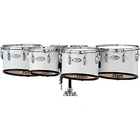 Pearl Finalist Marching Tenor Set 6, 6, 10, 12, 13, 14 in. Pure White