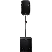 Electro-Voice ZLX-12P G2 Powered Speaker Pair With ELX200-18SP Subwoofers, Stands & Cables