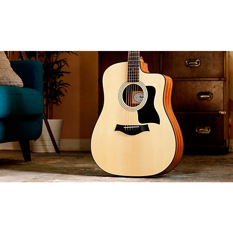 Taylor 110ce Dreadnought Acoustic-Electric Guitar Natural