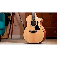 Taylor 114ce Grand Auditorium Acoustic-Electric Guitar - Natural
