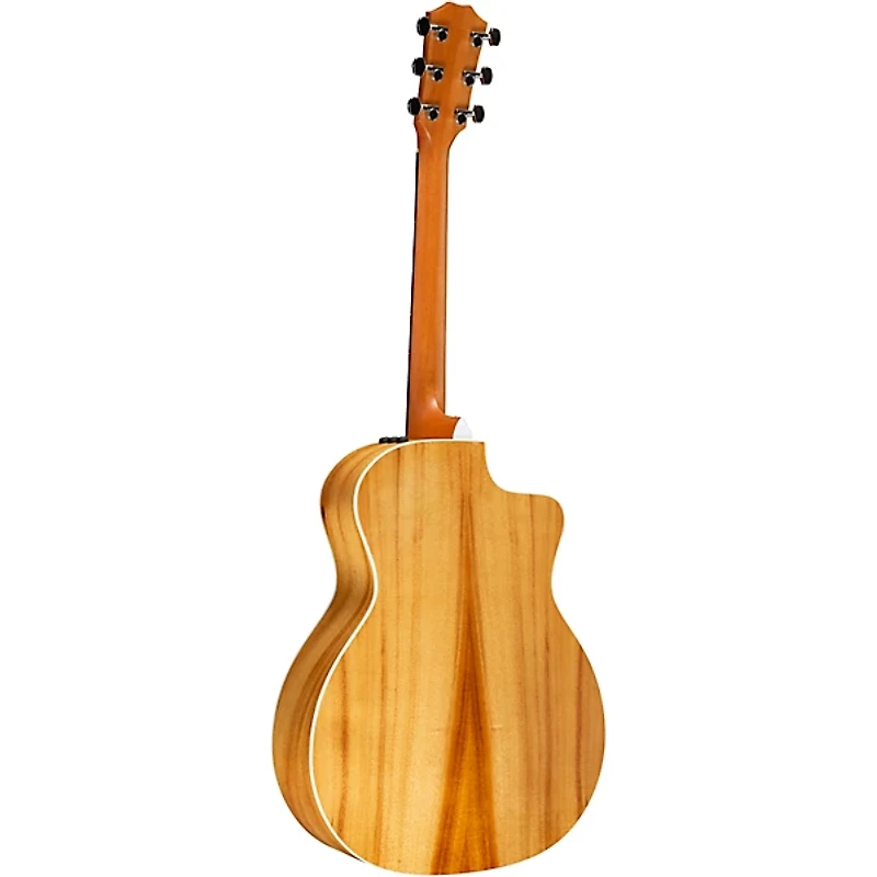 Taylor 214ce Koa Grand Auditorium Left-Handed Acoustic-Electric Guitar Natural