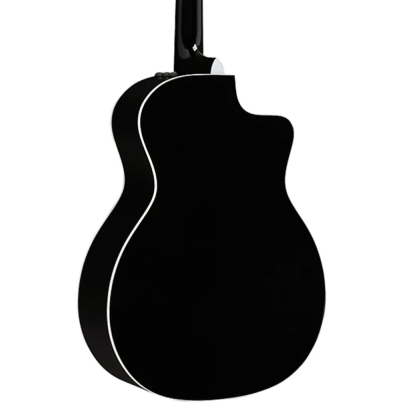 Taylor 214ce BLK Plus Grand Auditorium Left-Handed Acoustic-Electric Guitar Black