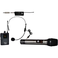 Galaxy Audio TREK UHF DUAL HANDHELD/ BODY PACK HEADSET WIRELESS