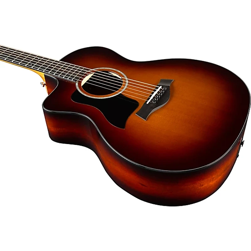 Taylor 214ce-K Plus Grand Auditorium Left-Handed Acoustic-Electric Guitar Shaded Edge Burst
