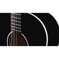 Taylor 217e Plus Grand Pacific Acoustic-Electric Guitar Black