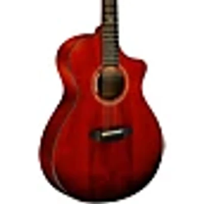 Breedlove Oregon All Myrtlewood Thinline Limited Edition Concert Cutaway Acoustic-Electric Guitar Hot Rod
