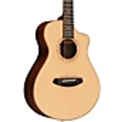 Breedlove Legacy Port Orford Cedar-Walnut Cutaway Companion Acoustic-Electric Guitar Natural