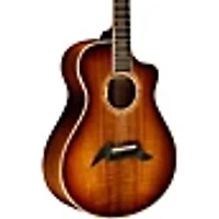 Breedlove Legacy All Koa Limited Edition Cutaway Companion Acoustic-Electric Guitar Shadowburst