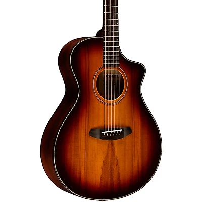 Breedlove Oregon All Myrtlewood Thinline Cutaway Concert Acoustic-Electric Guitar Old Fashioned