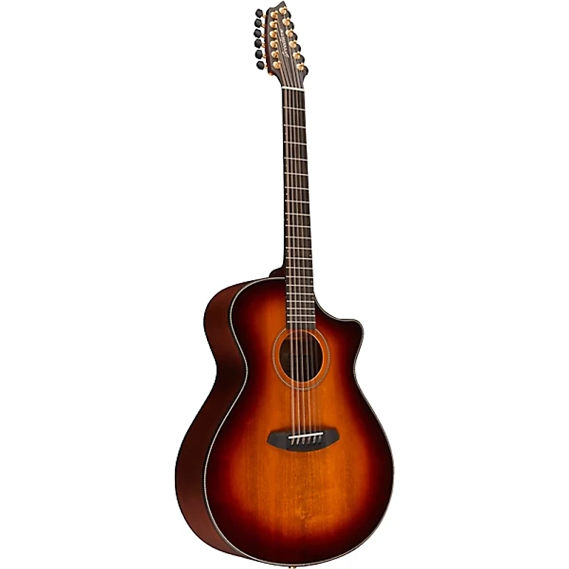 Breedlove Oregon All-Myrtlewood 12-String Cutaway Concerto Acoustic-Electric Guitar Old Fashioned