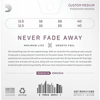 D'Addario XS Phosphor Bronze Mandolin Strings (11.5