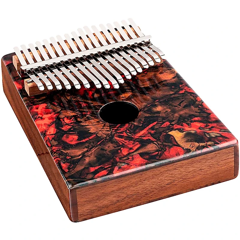 MEINL Sound Hole Designer Kalimba Lava