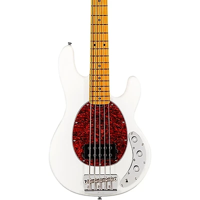 Sterling by Music Man StingRay Classic 5 RAY25CA Bass Guitar - Olympic White