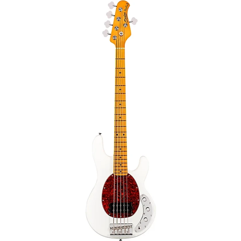 Sterling by Music Man StingRay Classic 5 RAY25CA Bass Guitar - Olympic White