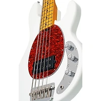 Sterling by Music Man StingRay Classic 5 RAY25CA Bass Guitar - Olympic White