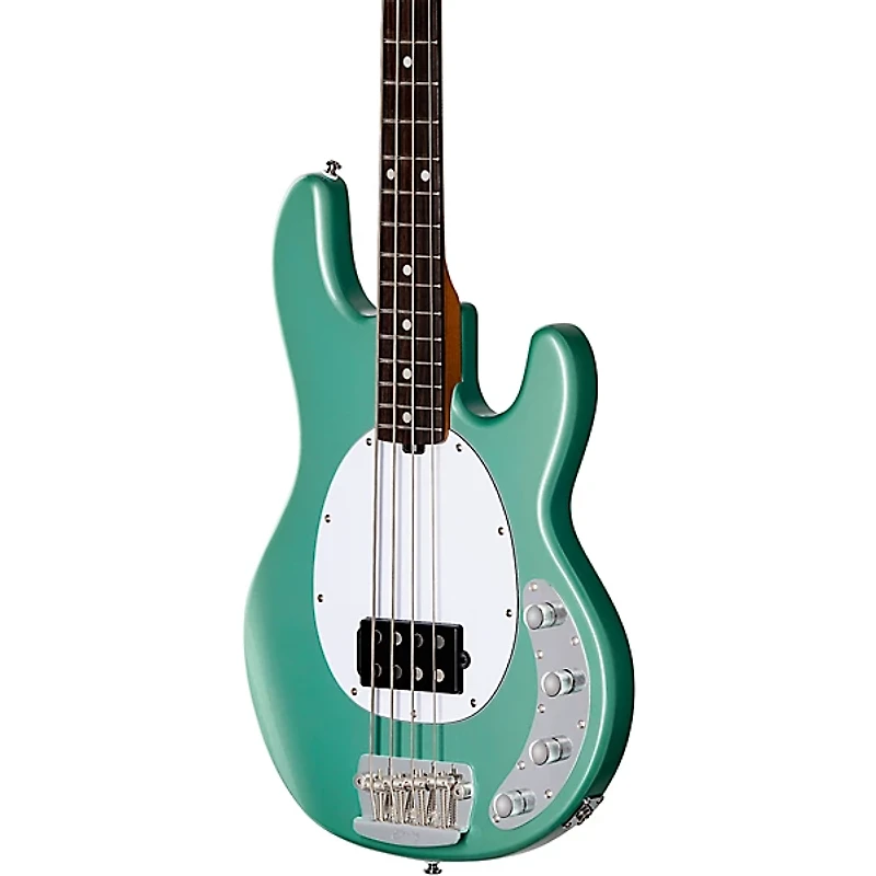 Sterling by Music Man StingRay RAY34 Bass Guitar - Dorado Green