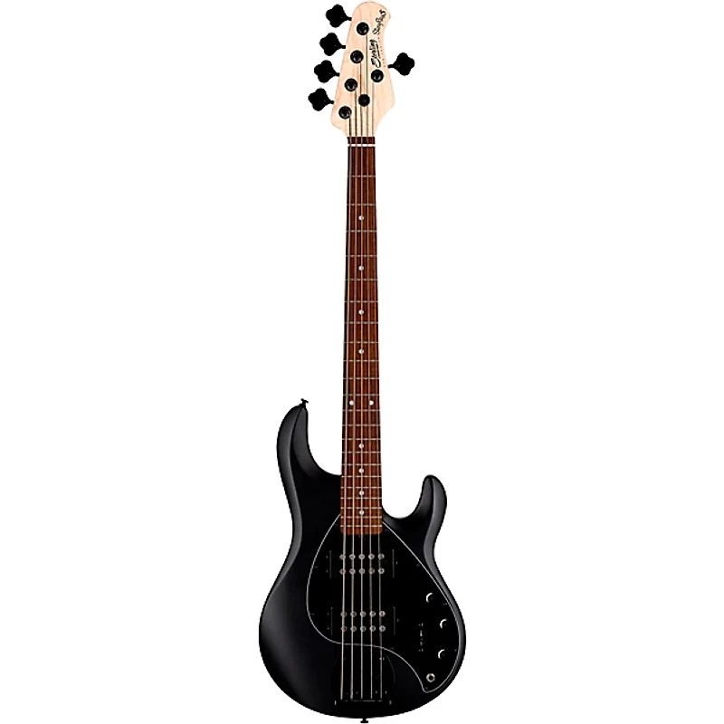 Sterling by Music Man StingRay 5 RAY5 HH Bass Stealth Black