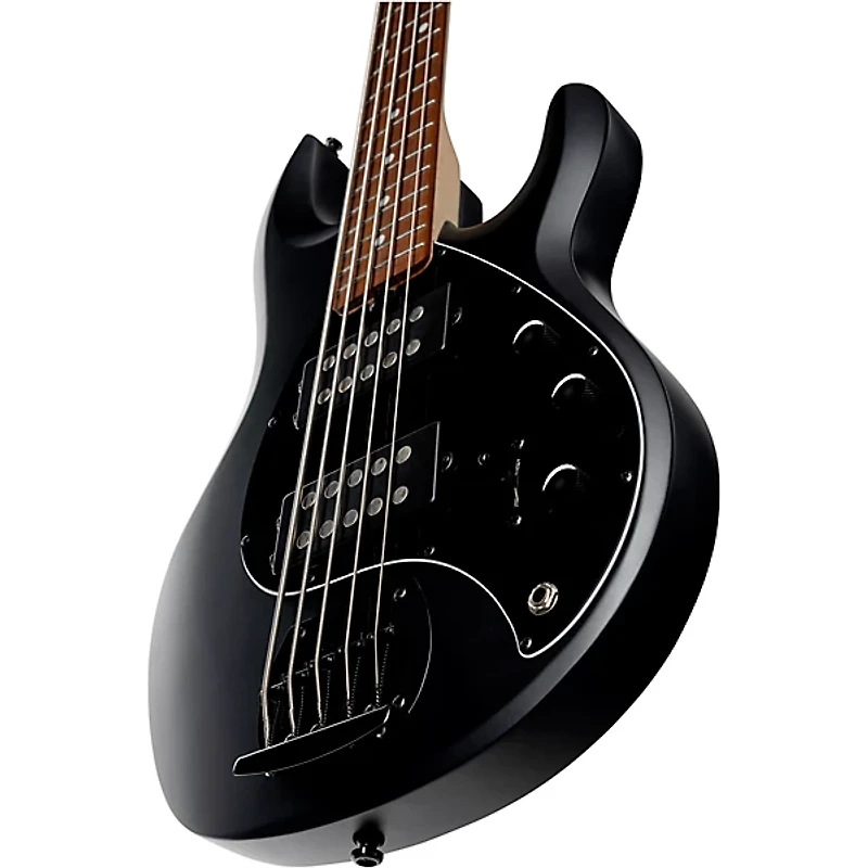 Sterling by Music Man StingRay 5 RAY5 HH Bass Stealth Black
