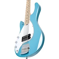 Sterling by Music Man StingRay 5 Ray5 Left-Handed Bass Guitar Chopper Blue