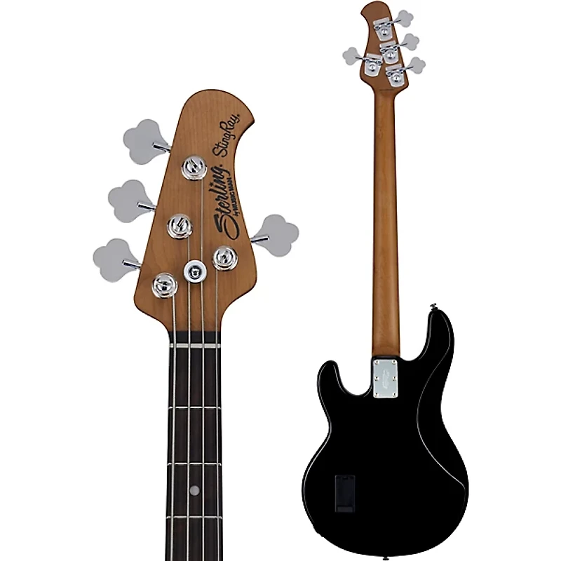 Sterling by Music Man StingRay RAY34 Electric Bass Guitar - Black