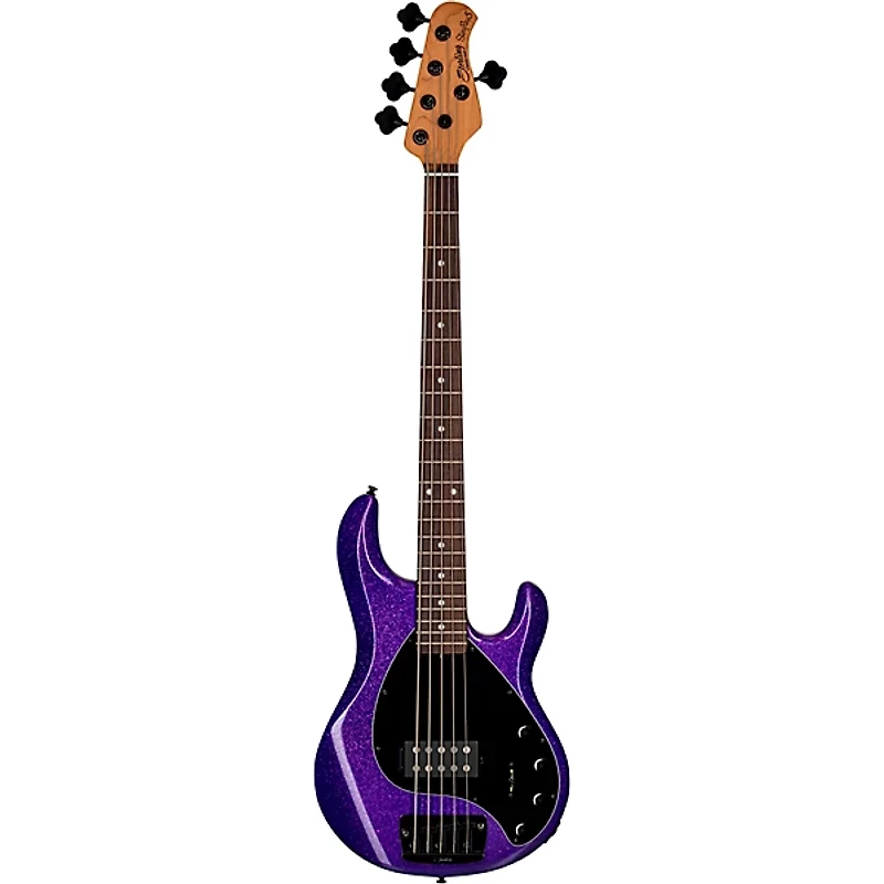 Sterling by Music Man StingRay RAY35 Sparkle Bass Guitar - Purple Sparkle