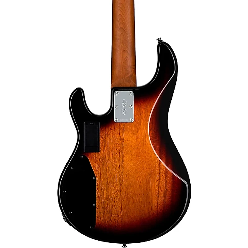 Sterling by Music Man StingRay 5 RAY35 Spalted Maple Top Bass Guitar - 3-Tone Sunburst