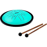Nino Small Steel Tongue Drum, G Minor Mint Green
