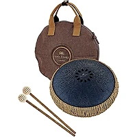 MEINL Sonic Energy C Minor Medium Octave Steel Tongue Drum Navy Blue