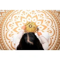 MEINL Sonic Energy C Major Medium Octave Steel Tongue Drum Gold