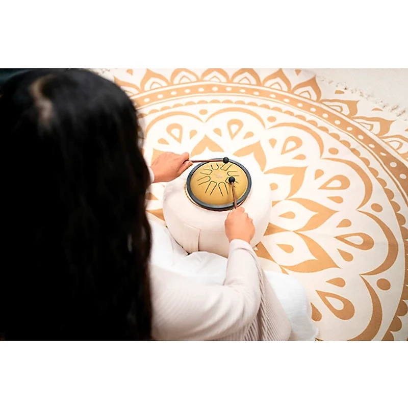 MEINL Sonic Energy C Minor Small Steel Tongue Drum Gold