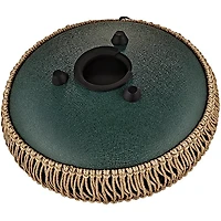 MEINL Sonic Energy F# Minor Octave Steel Tongue Drum Dark Green
