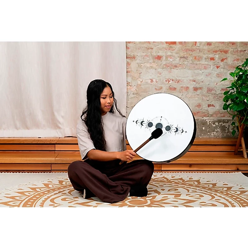 MEINL Sonic Energy Ritual Drum with True Feel Synthetic Head Moon Phases