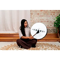 MEINL Sonic Energy Ritual Drum with True Feel Synthetic Head Moon Phases