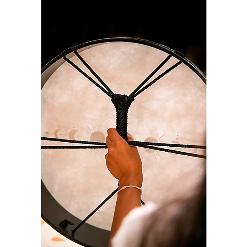 MEINL Sonic Energy Ritual Drum with True Feel Synthetic Head Moon Phases