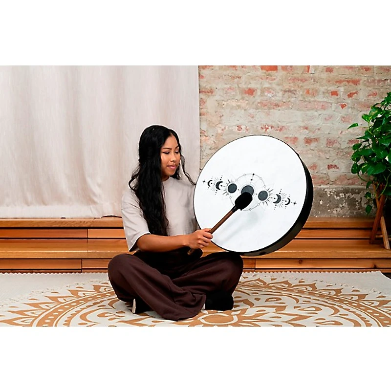 MEINL Sonic Energy Ritual Drum with True Feel Synthetic Head Moon Phases