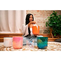 MEINL Sonic Energy 6" Essence Crystal Singing Bowl, Clear, E4, 440 Hz, Solarplexus Chakra