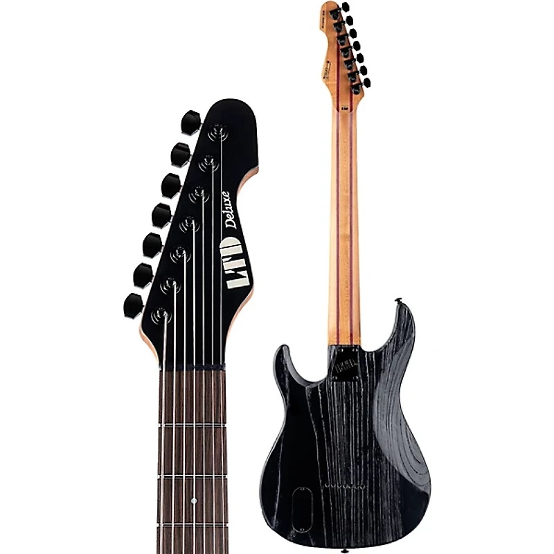 ESP LTD SN-1007 Baritone Electric Guitar Fireblast