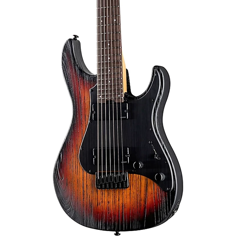 ESP LTD SN-1007 Baritone Electric Guitar Fireblast