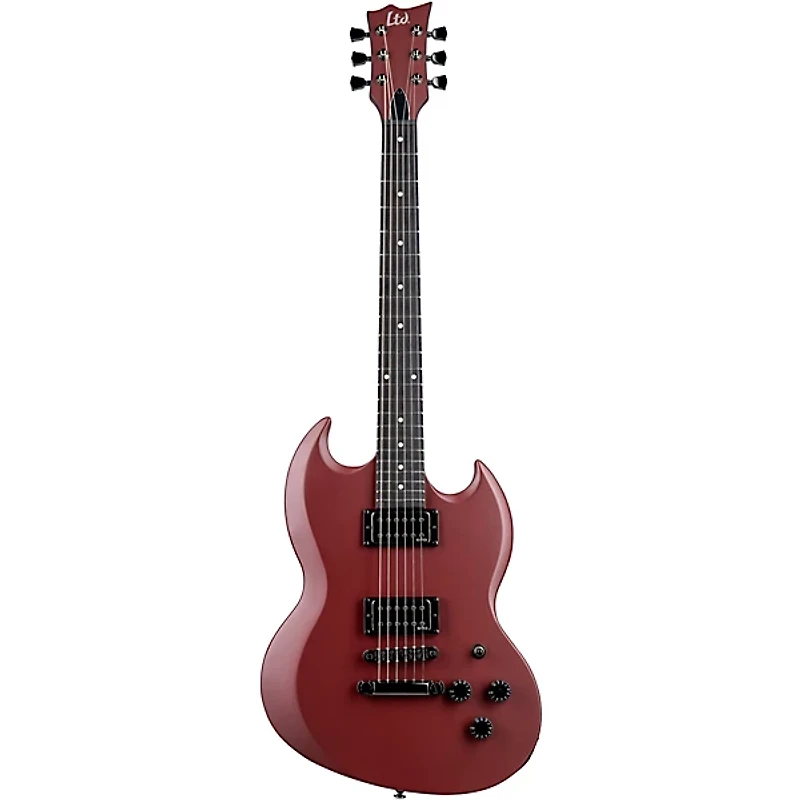 ESP LTD Lars Frederiksen Volsung Electric Guitar Oxblood Satin