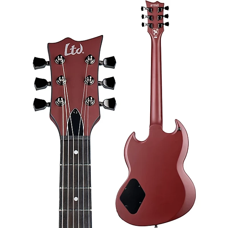 ESP LTD Lars Frederiksen Volsung Electric Guitar Oxblood Satin