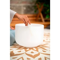 MEINL Sonic Energy Crystal Singing Bowl, Brow Chakra 12 in.