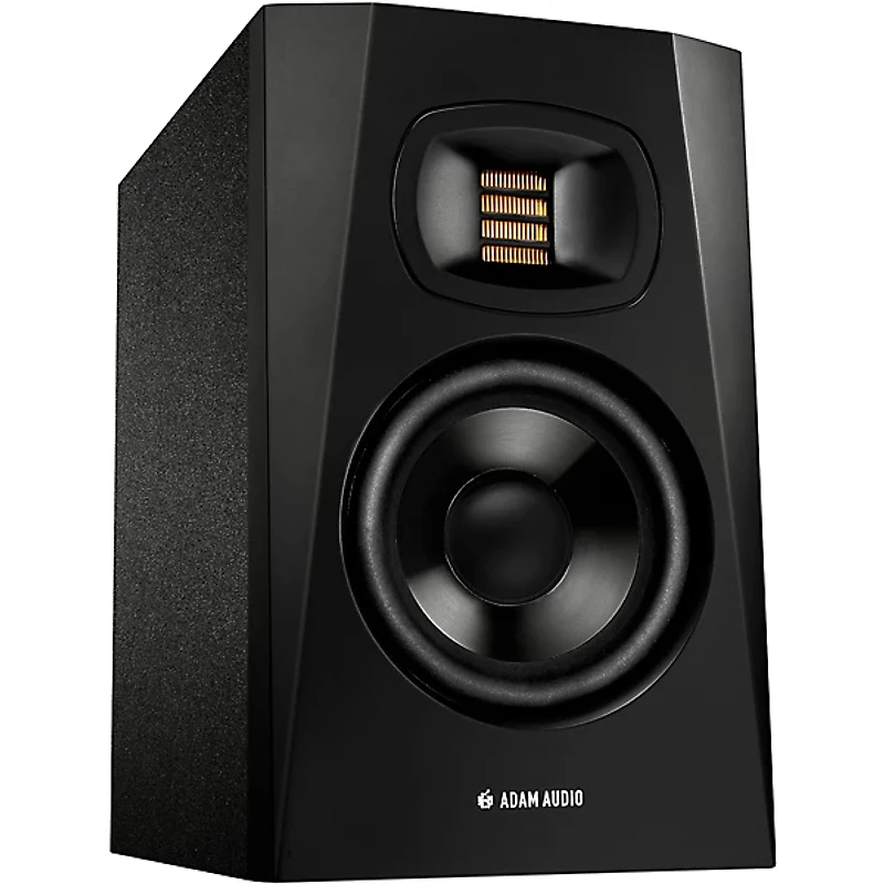 Focusrite Scarlett Solo 4th Gen With Adam Audio T-Series Studio Monitor Pair Bundle (Stands & Cables Included)