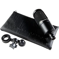 Focusrite Scarlett 2i2 Gen 4 With Audio-Technica Microphone & Sterling Studio Headphone Package (Stand & Cable Included)