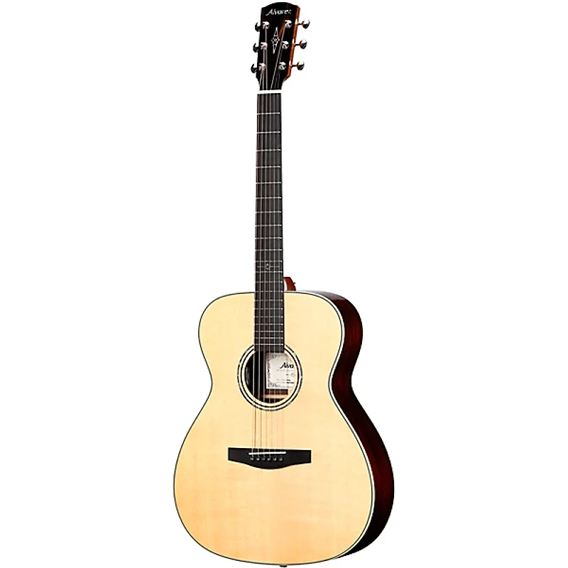 Alvarez LF70e Laureate Series Folk-OM Acoustic-Electric Guitar
