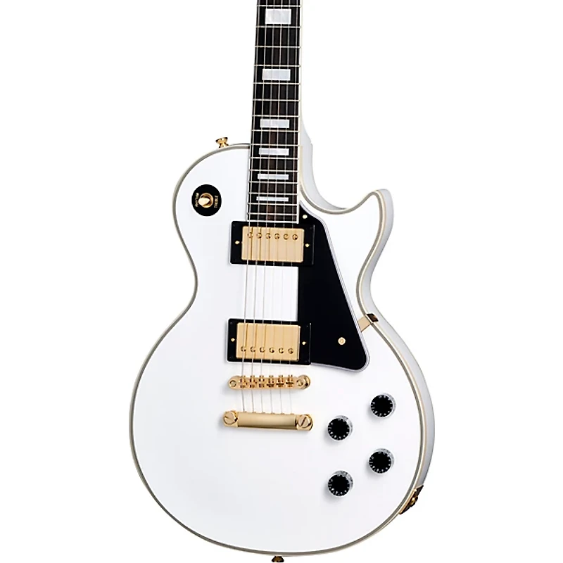 Epiphone Inspired by Gibson Custom Les Paul Custom Electric Guitar -