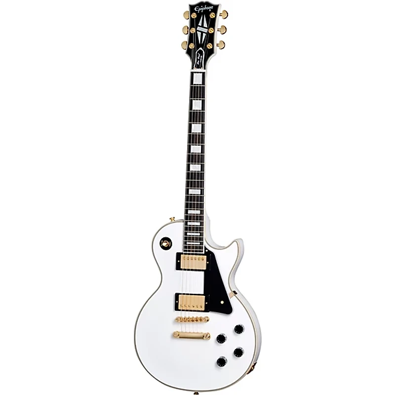 Epiphone Inspired by Gibson Custom Les Paul Custom Electric Guitar -